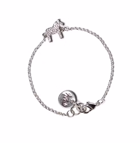 62954, Armband Nordic Crystal, Dalahäst, silver/ Bracelet, Dalahorse, silver