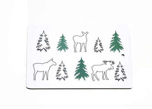 63076 SKÄRBRÄDA SKOGIS VIT / CUTTINGBOARD