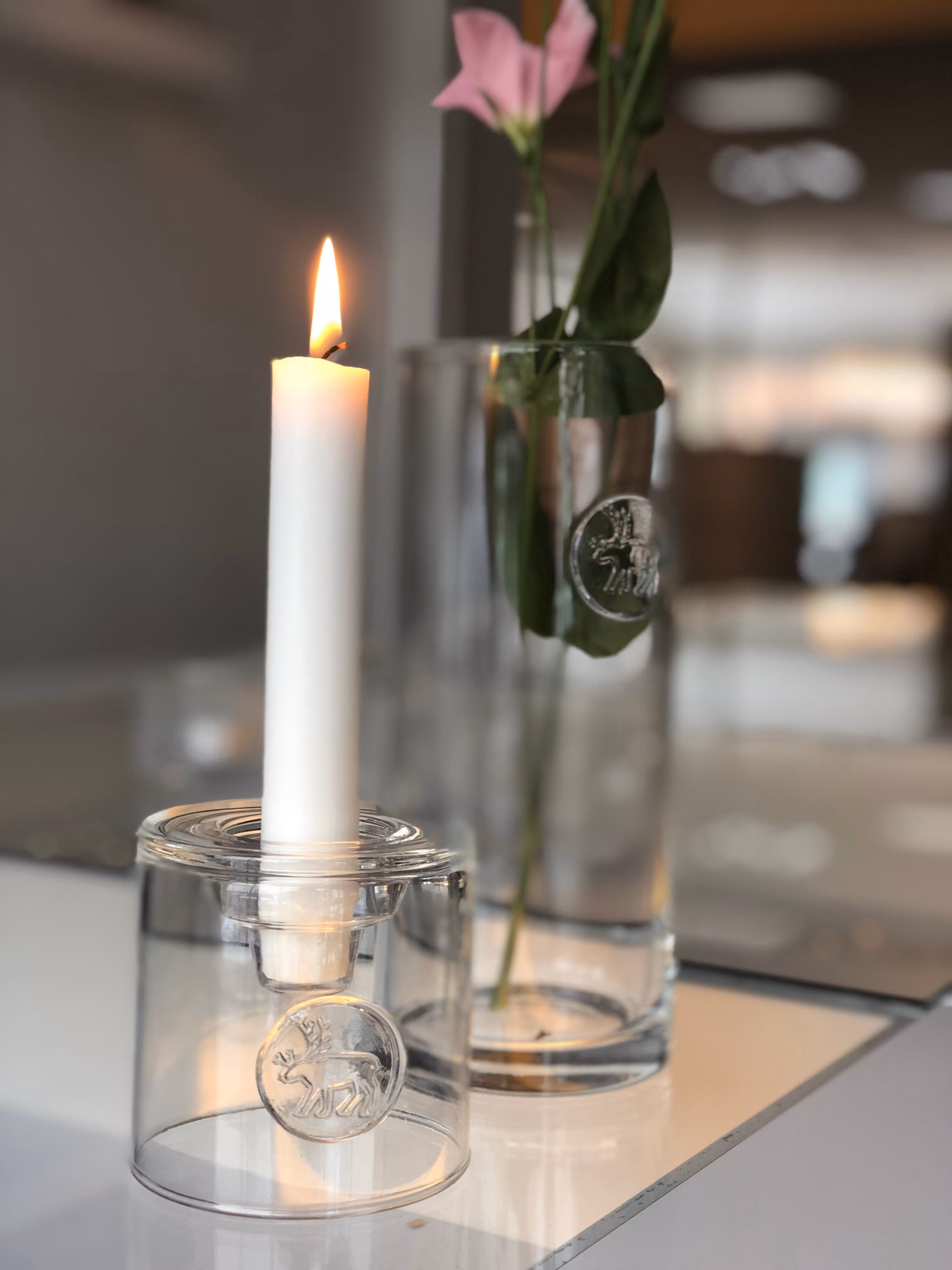 63085 LJUSLYKTA DALAHÄST/ CANDLEHOLDER DALAHORSE