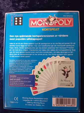 Monopoly Kortspelet