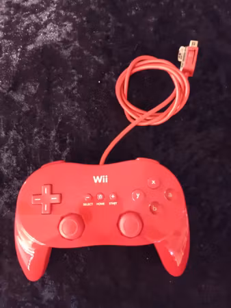 Wii Pro Kontroll Röd