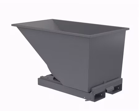 Tippcontainer 600 liter med automatisk tippfunktion