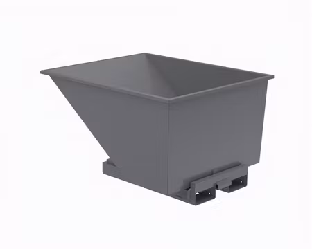 Tippcontainer 1100 liter med automatisk tippfunktion