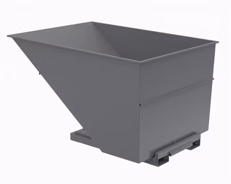 Tippcontainer 3000 liter med automatisk tippfunktion