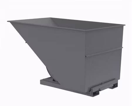 Tippcontainer 2500 liter med automatisk tippfunktion