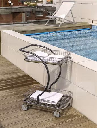 Korgvagn C-Line liten överkorg 685x450x1000