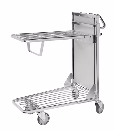 Butiksvagn ERGO med ställbart hyllplan 965x520x1100