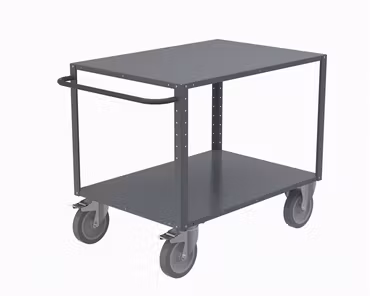 Hyllvagn ERGO 2 hyllplan modulär 300kg 1000x700x865
