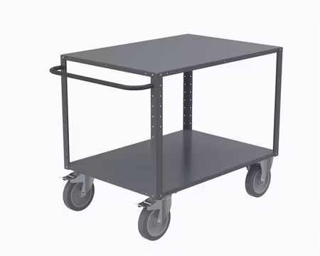 Hyllvagn ERGO 2 hyllplan modulär 300kg 1000x700x865