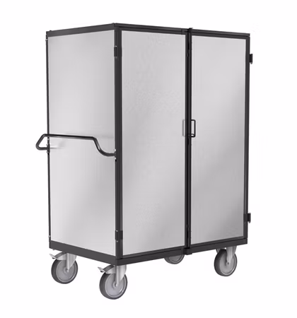 Säkerhetsvagn ERGO med väggar 1332x821x1765