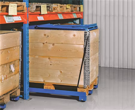Låg pallvagn 1000kg 1220x870x150