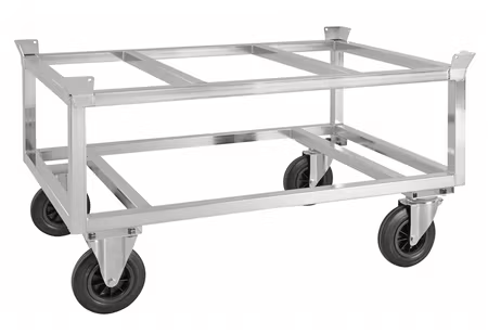 Pallvagn med pallstyrning 1246x846x700
