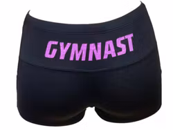 SHORT GYMNAST “GLITTER” LILA (6CG7 B68)