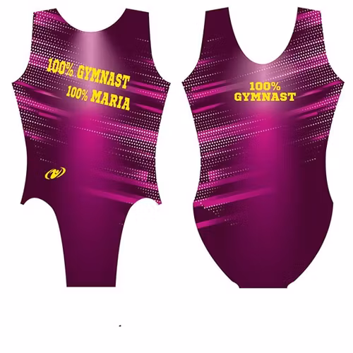 Anpassad gymnastikdräkt 100% gymnast!