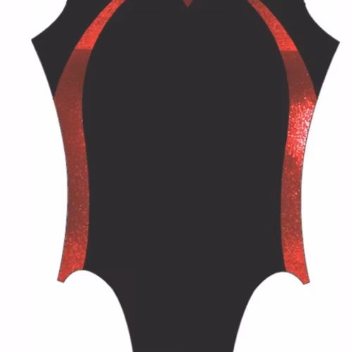 Dacke kortärmad flickdräkt (Truppgymnastik) - 8T15 FF4