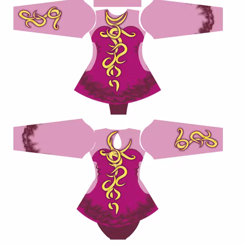 8RSAC- Aerobic /RG / Konståkning  tävlingsdräkt