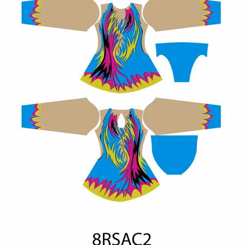 8RSAC2- Aerobic /RG / Konståkning  tävlingsdräkt