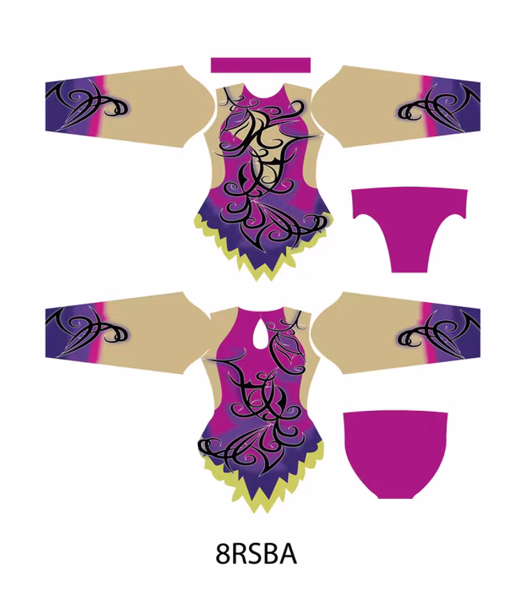 8RSBA- Aerobic /RG / Konståkning  tävlingsdräkt