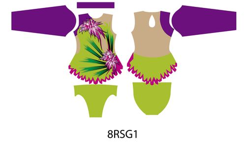 8RSG1 - Aerobic /RG / Konståkning  tävlingsdräkt