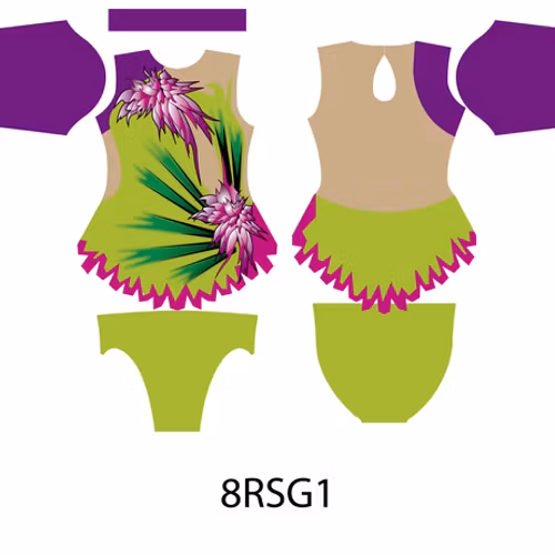 8RSG1 - Aerobic /RG / Konståkning  tävlingsdräkt