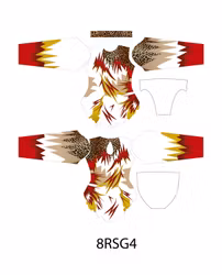 8RSG4 - Aerobic /RG / Konståkning  tävlingsdräkt