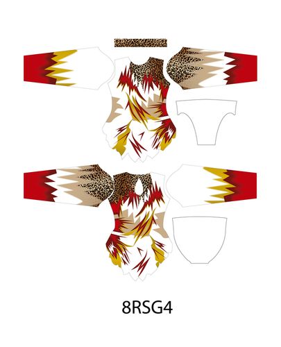 8RSG4 - Aerobic /RG / Konståkning  tävlingsdräkt