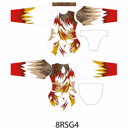 8RSG4 - Aerobic /RG / Konståkning  tävlingsdräkt