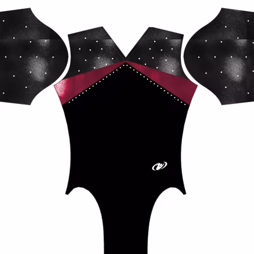 Lugi Gymnastik dräkt med lång ärm- Nivå 5-6 (8LUGI3)