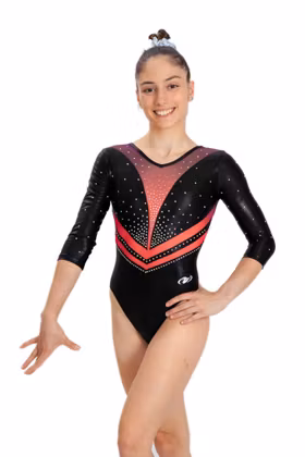 Victoria negro gymnastikdräkt 8SEA32 FFA