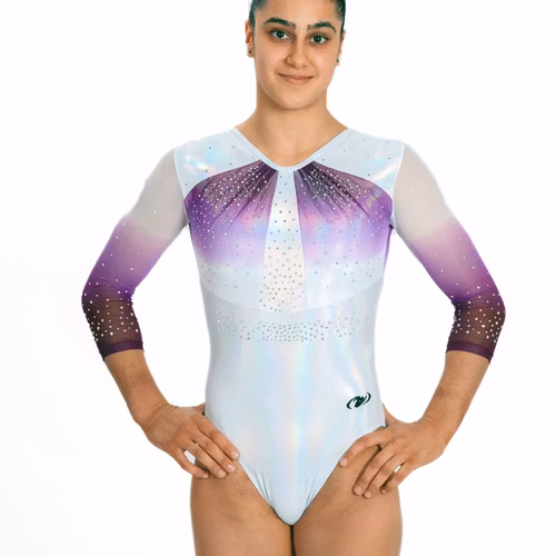 Dama LILA gymnastikdräkt 8SEA34