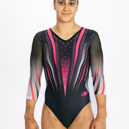 Silueta Rosa gymnastikdräkt 8SEA37 ROSA