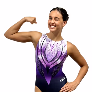Tulipan Lila Gymnastikdräkt