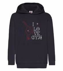 Gymnastics figur 2  Hoddie tröja