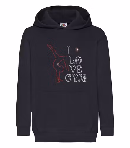 Gymnastics figur 2  Hoddie tröja