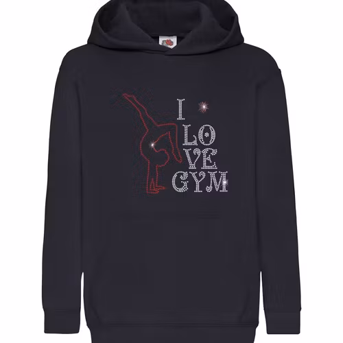 Gymnastics figur 2  Hoddie tröja