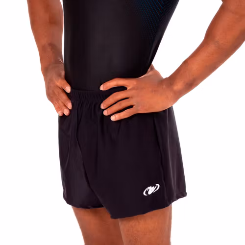 Svart herr tävlingshort lång  7G01051