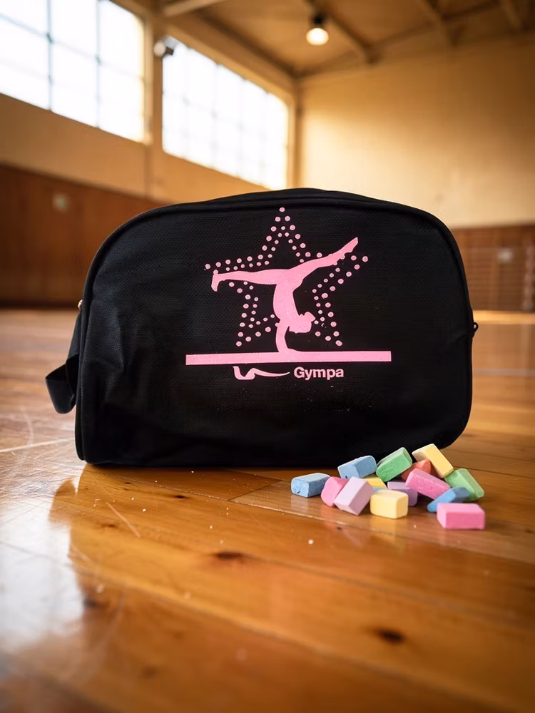 Gymnastikspåse "stjärnan på bommen" rosa