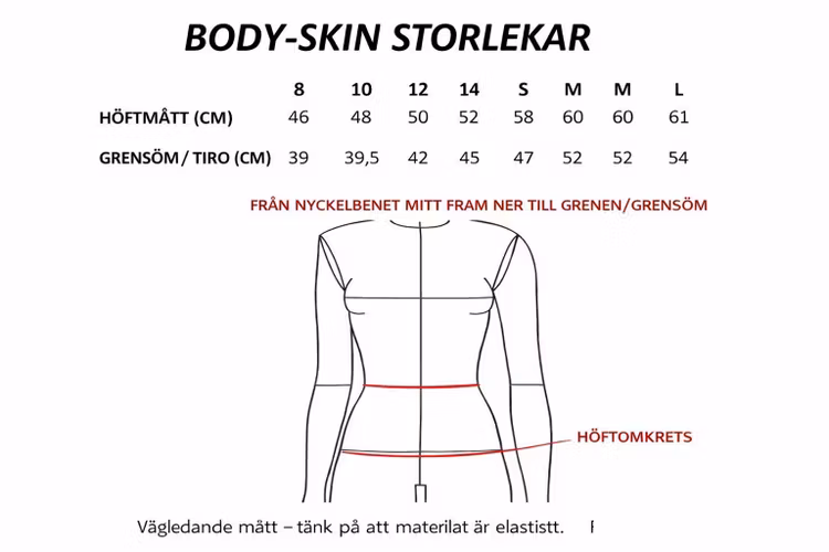 Underdräkt- Bodyskin