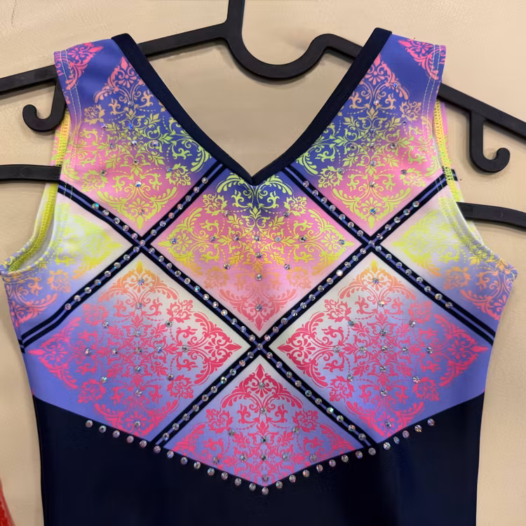ARABESCO CORAL sublimering gymnastikdräkt