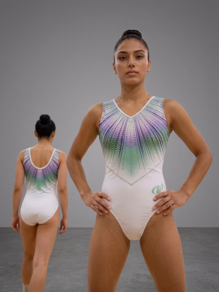 Flash blanco Gymnastikdräkt