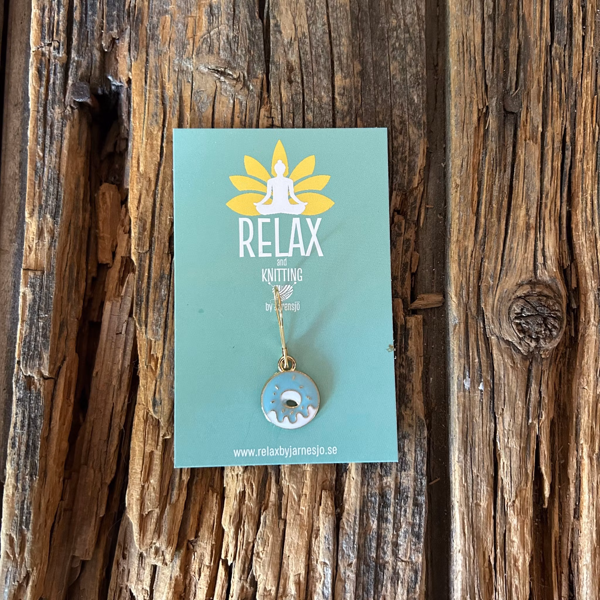 MARKÖR, DONUT,ljusblå, 1 st