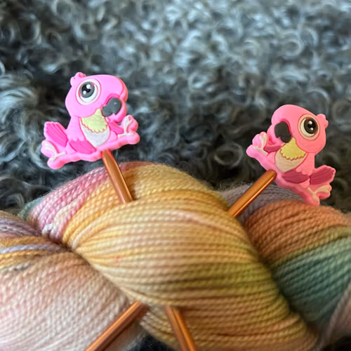 Stickstoppers, Papegoja, rosa