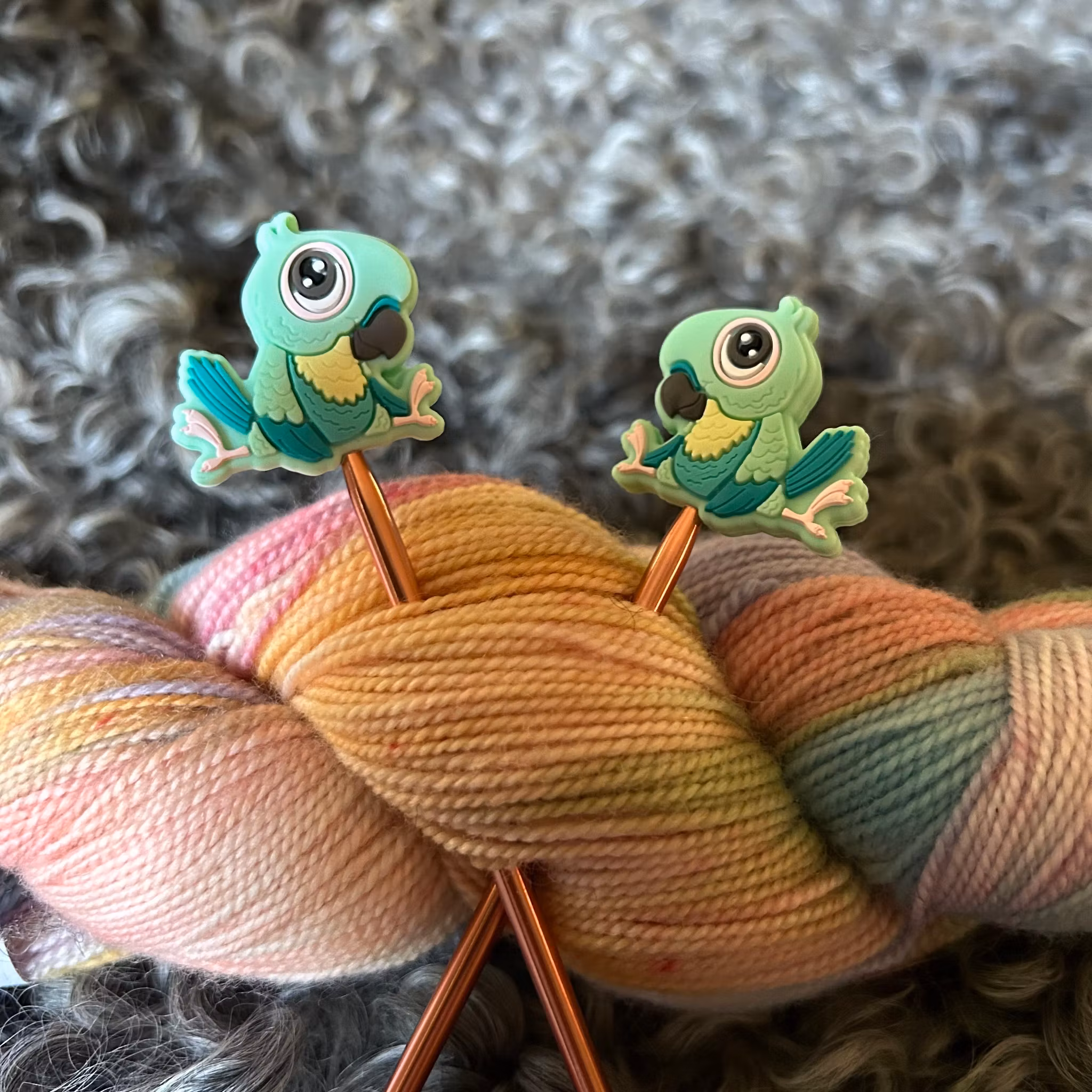 Stickstoppers, Papegoja, turkos