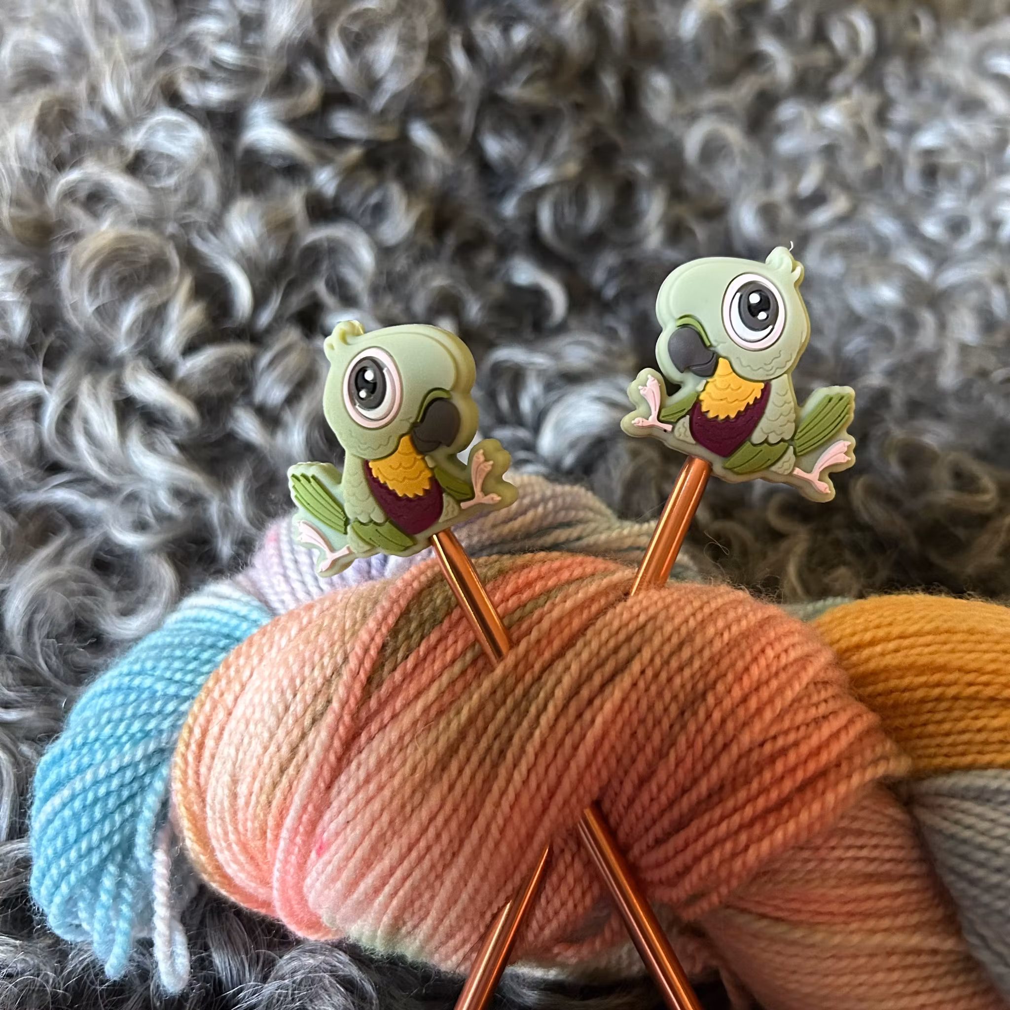 Stickstoppers, Papegoja, grågrön
