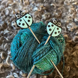 Stickstoppers, Nyckelpiga, turkosblå
