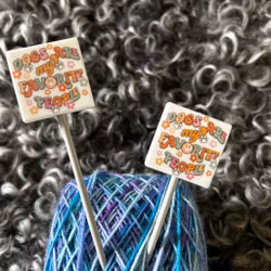 Stickstoppers, 4-kantig med text