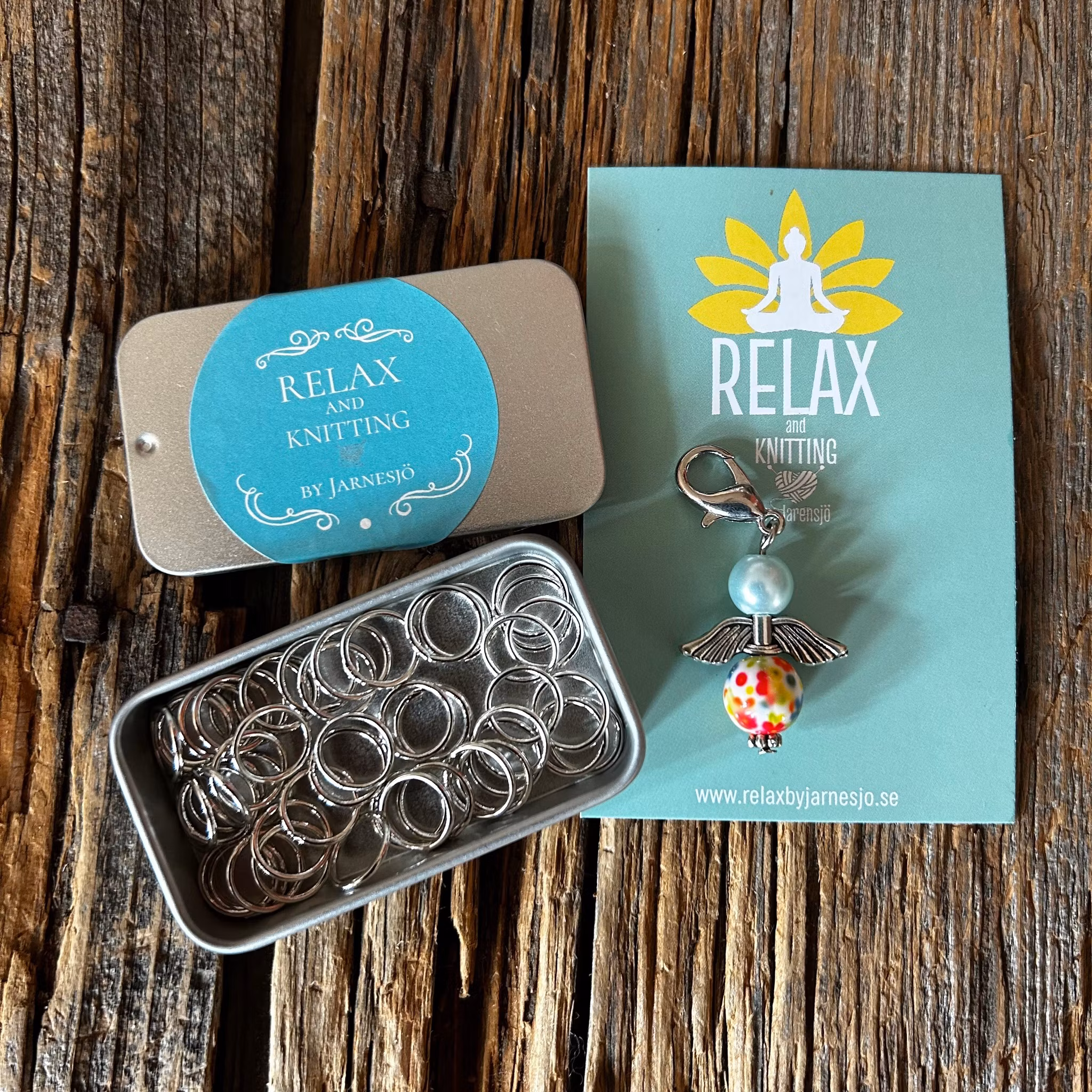 50 st MARKÖRER + ÄNGEL, i praktisk ask