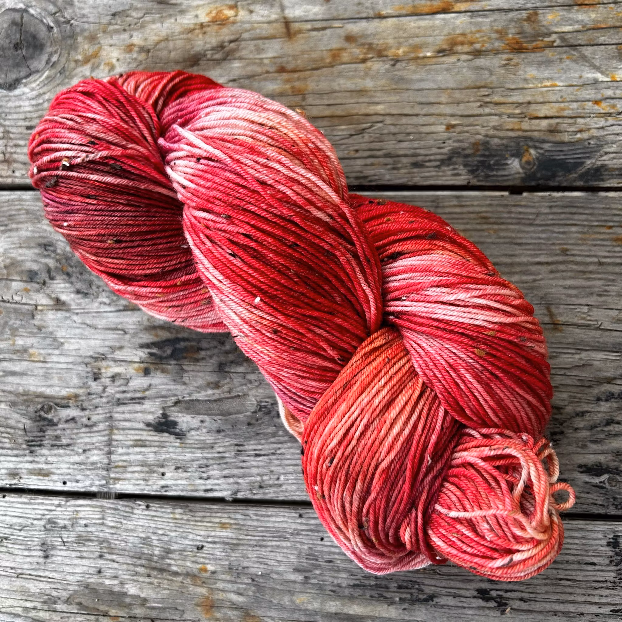 Merino Tweed Sock, 100 g, handfärgat