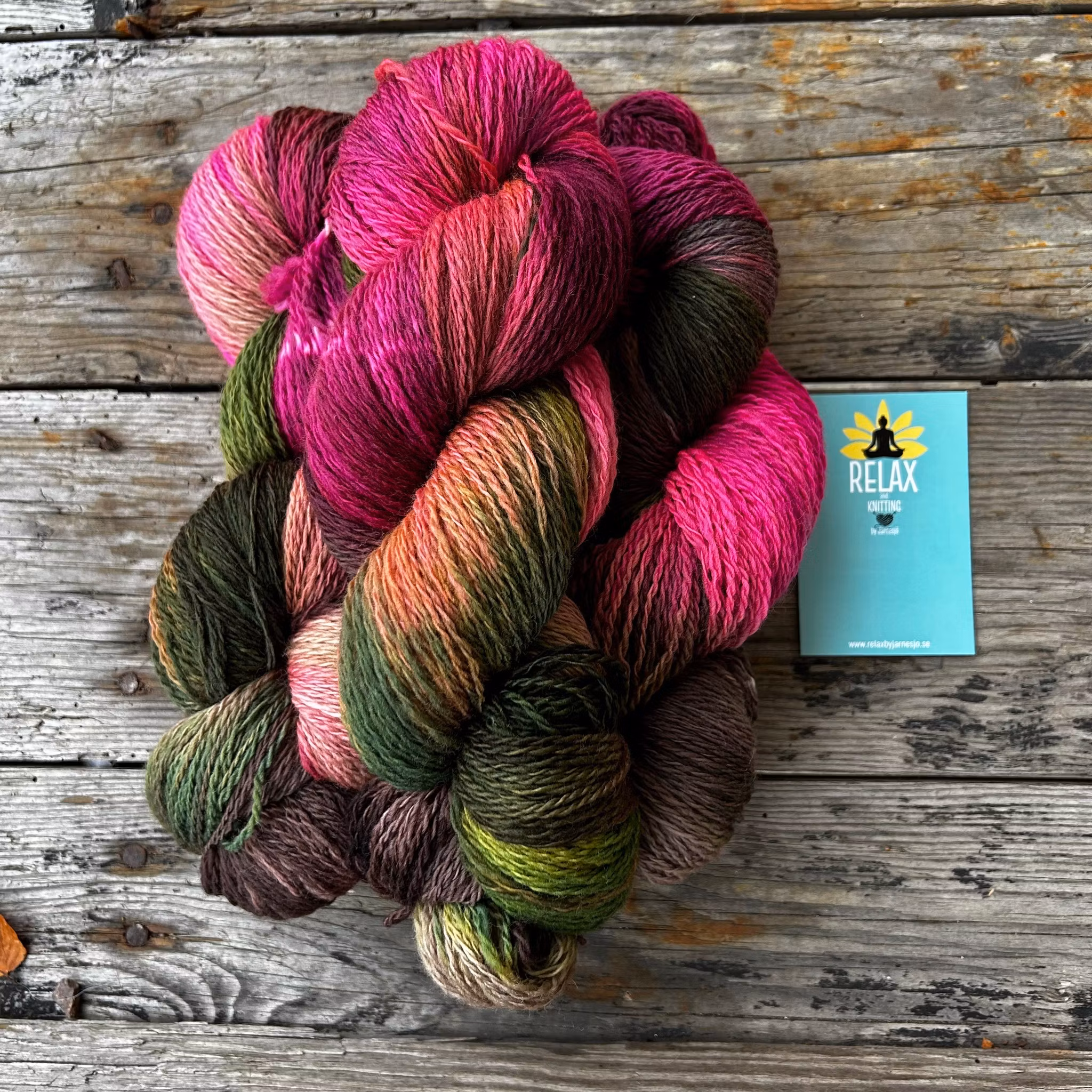 Superwash Merino, 100 g, handfärgat