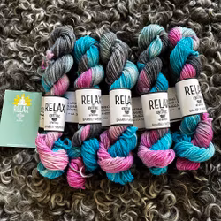 Bambu/Merino, 20 g, handfärgat